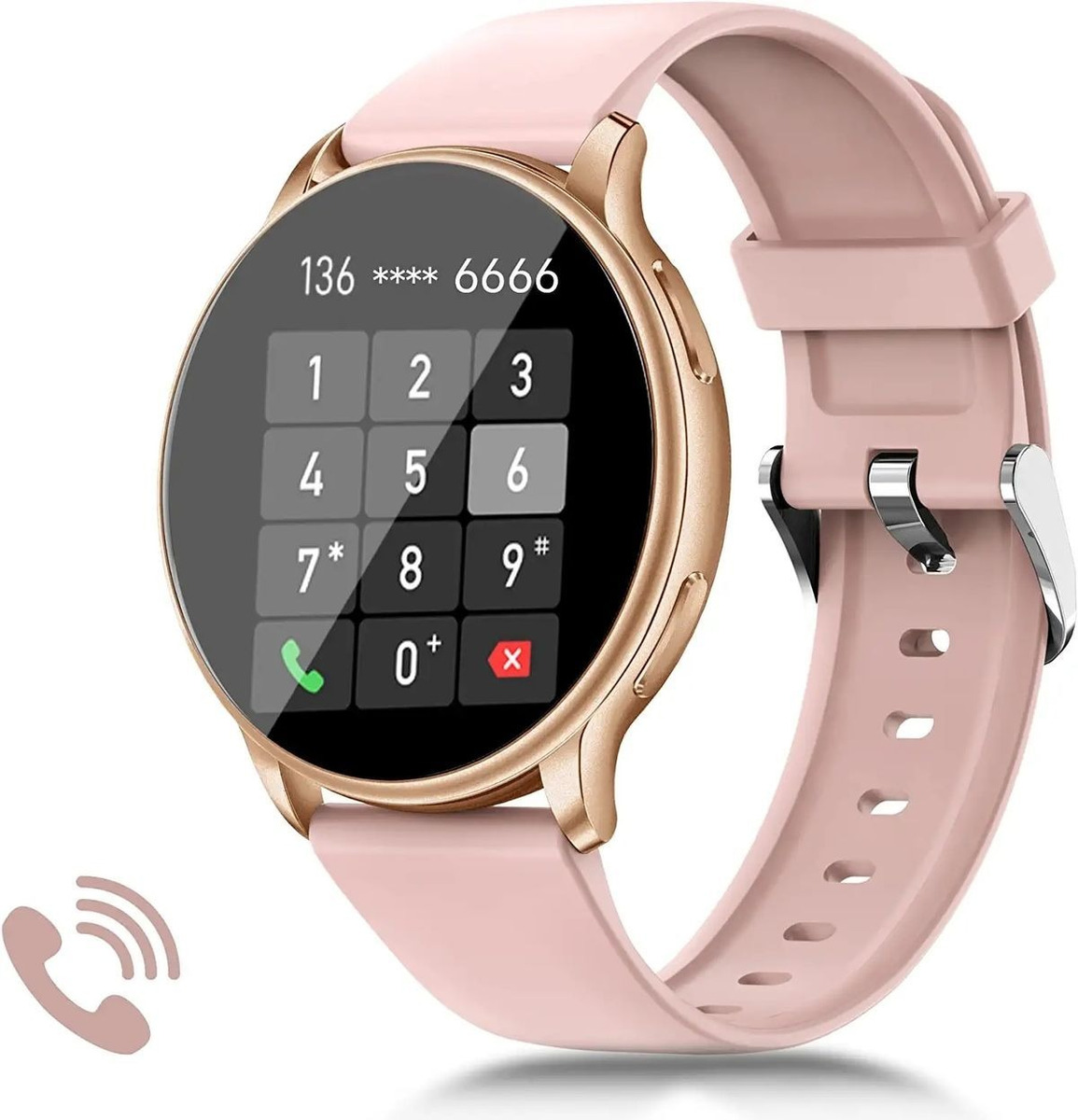 Smart Watch Atender/fazer Chamadas Para Mulheres Homens Rast - Imagem 7
