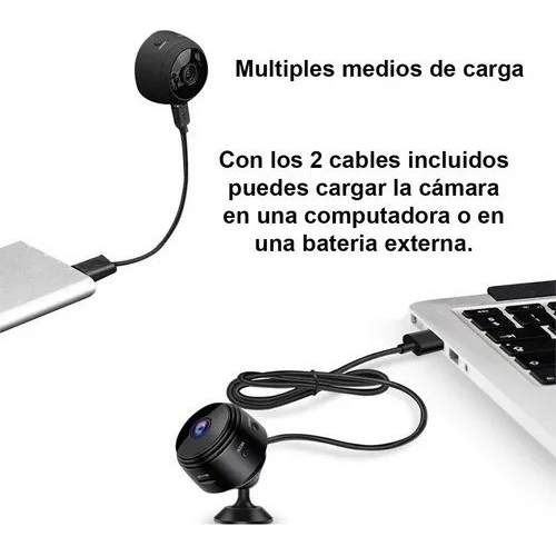 A9 Wifi Monitoramento E Segurança Mini Câmera Espiã - Imagem 5