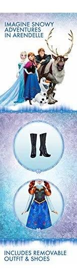 Boneca Clássica Disney Frozen Anna - Imagem 8