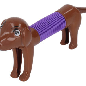 Tubo Sensorial Infantil Estourando Fidget Toy Dog Design Col
