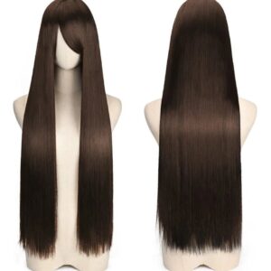 Perucas Cosplay 80cm Perucas Longas E Retas