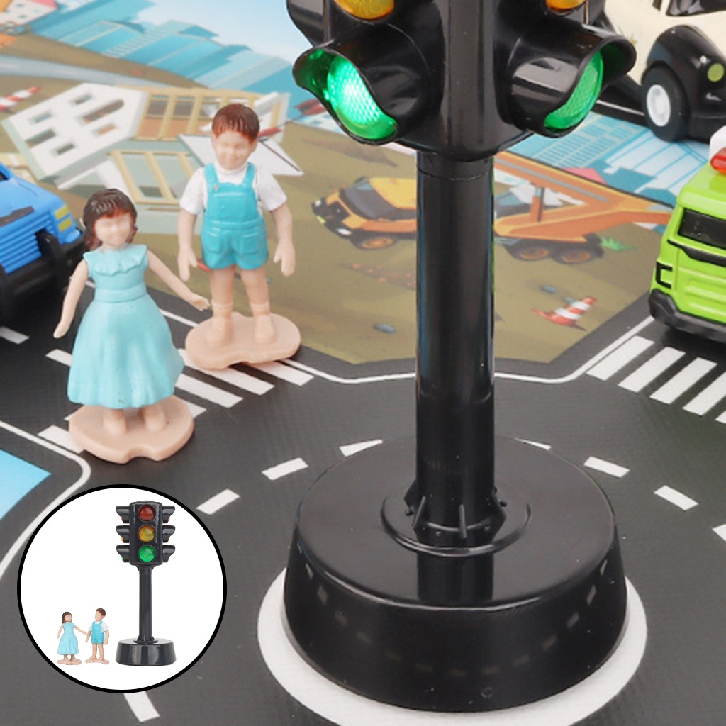 Mini Semáforo Elétrico Para Pedestres Para Pedestres Com - Imagem 4