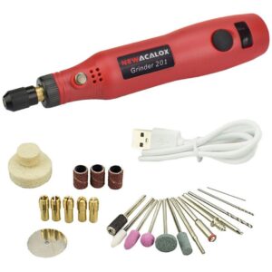 Mini Grinder Elétrico Set Diy Usb Recarregável De 10w