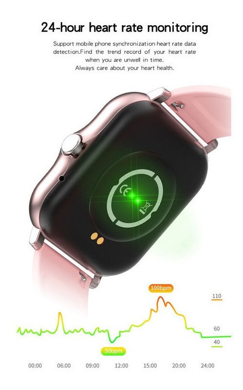 Smartwatch À Prova D'água Para Mulheres Relógio Esportivo - Imagem 8