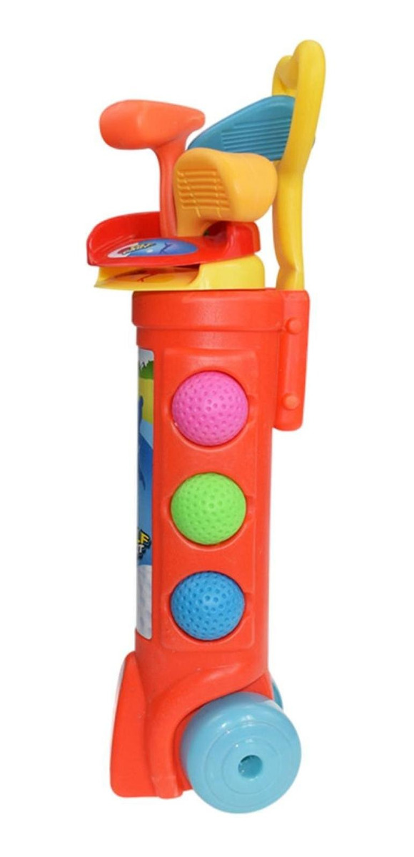 Conjunto De Tacos De Golfe Infantil Brinquedo Educativo - Imagem 13