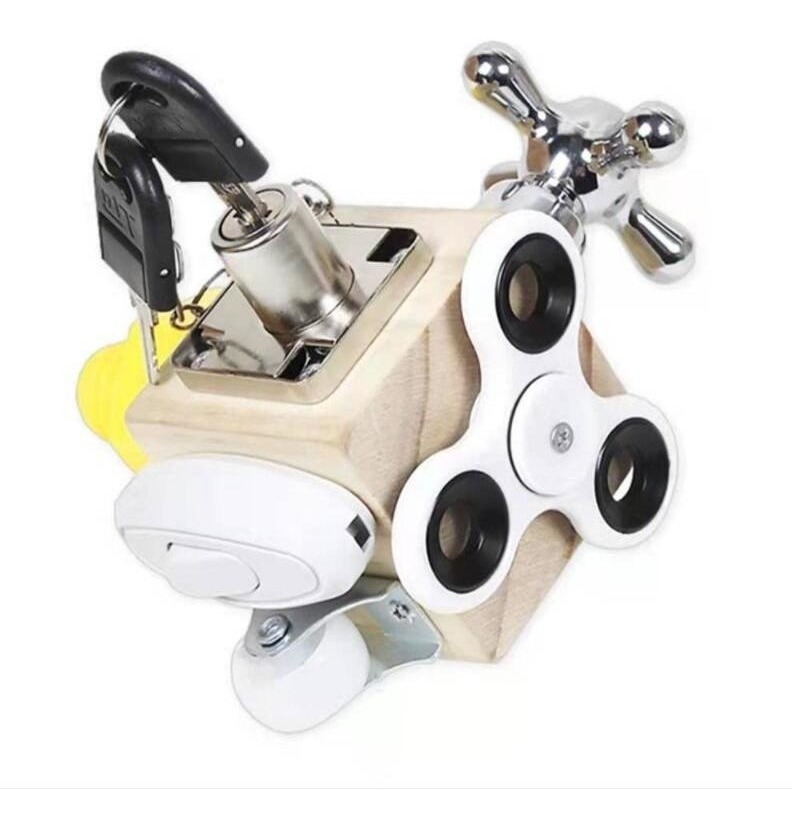 Brinquedos Educacionais Para Aprendizagem Busy Cube Brinqued