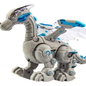 Brinquedos De Dinossauros De Controle Remoto De Cinza