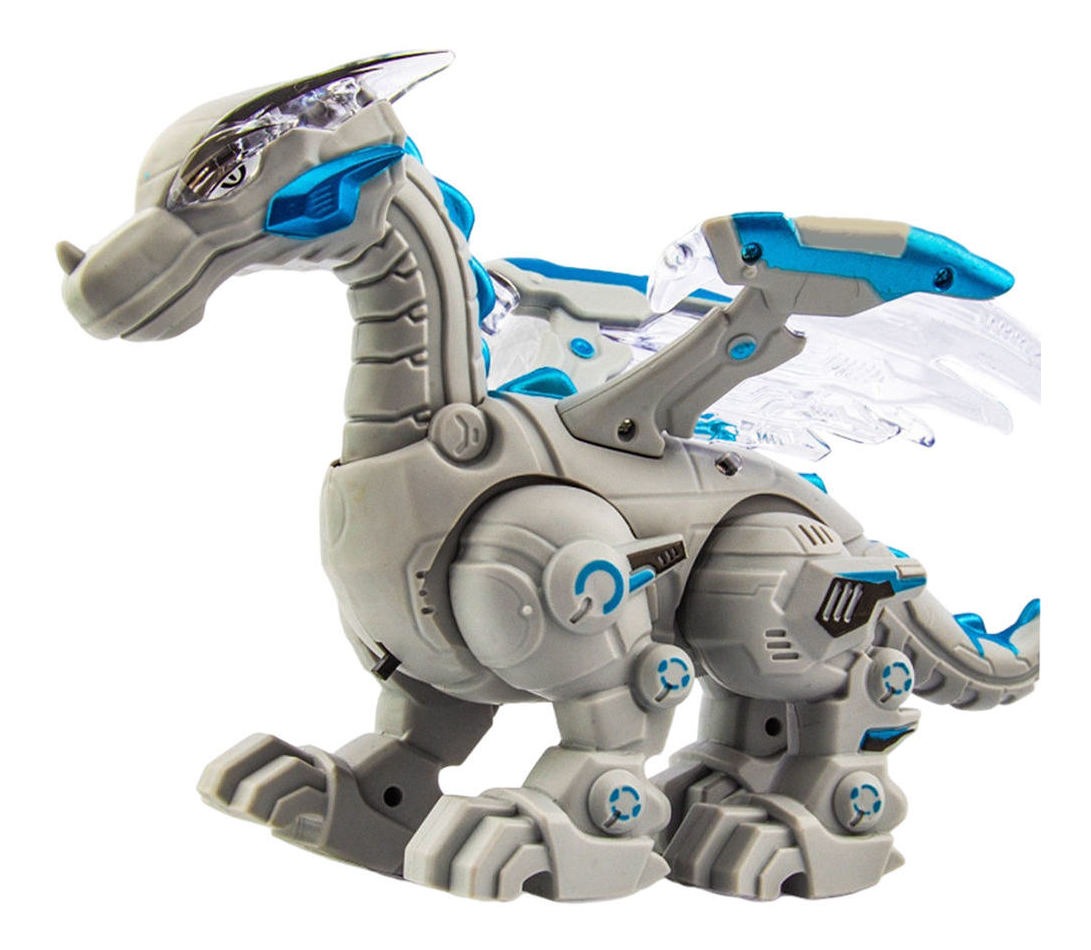 Brinquedos De Dinossauros De Controle Remoto De Cinza
