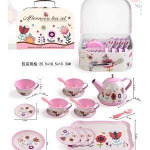 Kit Cozinha Infantil Jogo De Chá Brinquedo M8060