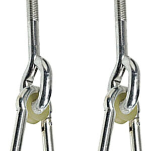 Conjunto De Gancho De Balanço De Metal Swingset 150mm