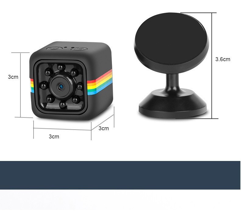 1peças Mini Cámaras De Seguridad Wifi 1080p Hd Sem Fio Sq11 - Imagem 8
