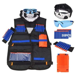 Colete De Jogo De Colete Tático Infantil Para Arma Nerf