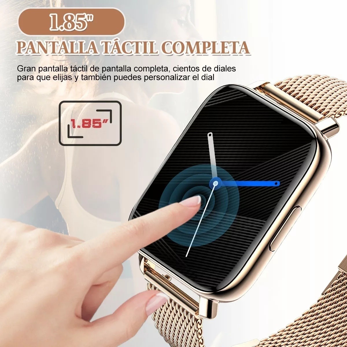 Smartwatch Feminino Smartwatch À Prova D'água - Imagem 2
