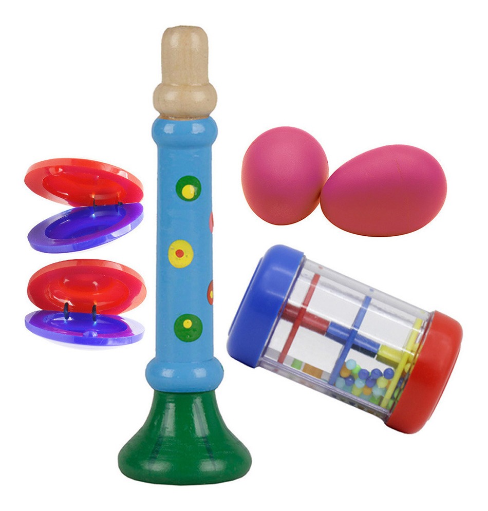 Brinquedos Musical Estojo Ritmo Banda Instrumentos De Percus - Imagem 8