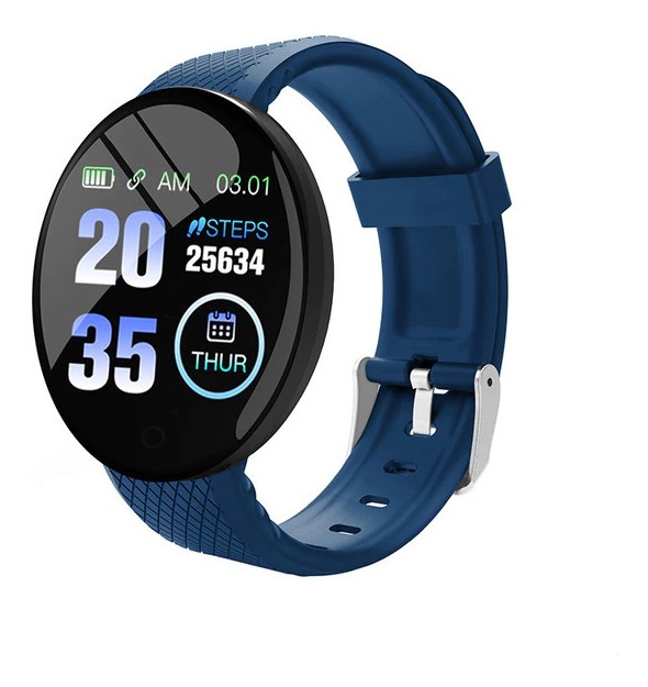 Smartwhatch Inteligente Tela Redonda Frequência Cardíaca