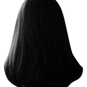 Extensão De Cabelo Feminina De Estilo Coreano Com Peruca De