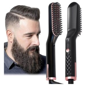 220v Chapinha Pente Alisador De Cabelo E Barba Masculino