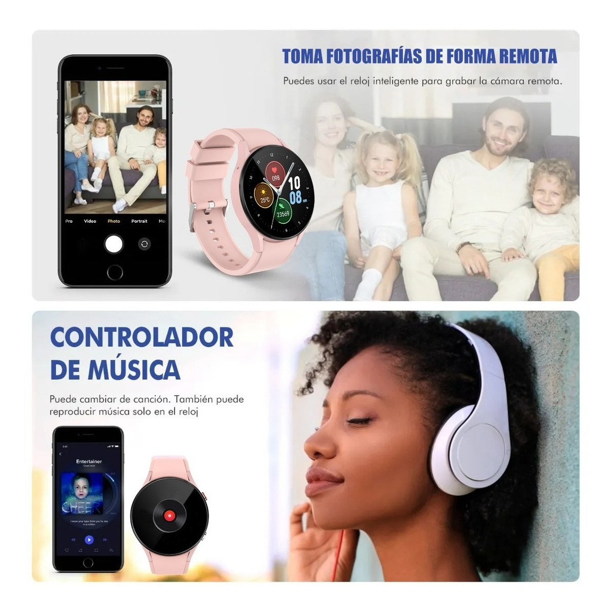 Bluetooth Smart Call Watch Relógio De Pulso Esportivo Relógi - Imagem 10