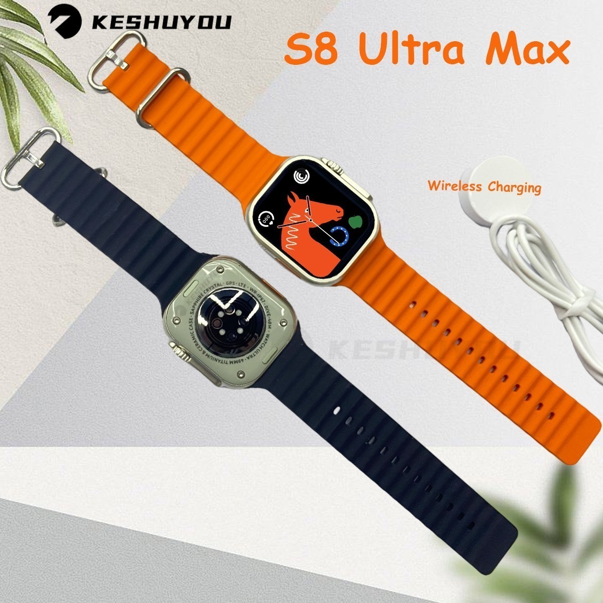 Smartwatch S8 Ultra Max 49 Mm 2.08 Nfc Série 8 Nfc - Imagem 7