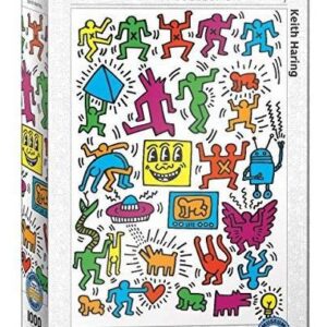 Quebra-cabeça Eurographics Keith Haring De 1000 Peças