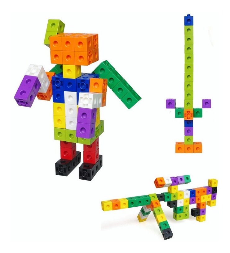 Conjunto De Atividades Hand2mind Numberblocks Cubos Mathlink - Imagem 9
