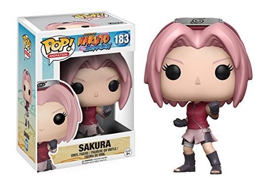 Funko Pop Anime: Naruto Shippuden Sakura Boneco De Brinquedo - Imagem 4