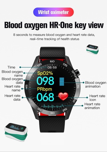 O Smartwatch Esportivo F22l Mede A Pressão Arterial - Imagem 5