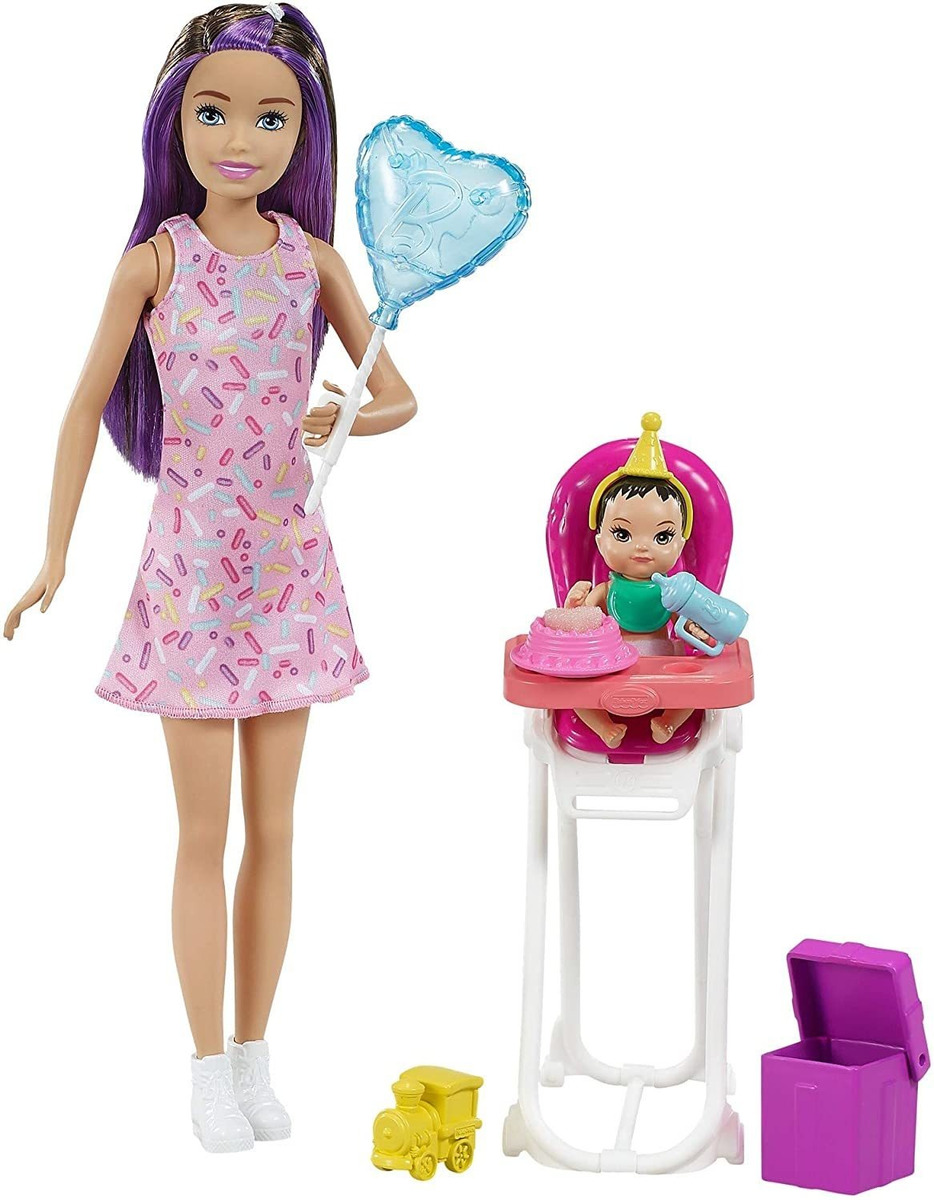 Barbie Skipper Babás Inc Bonecas E Playset Com Boneca
