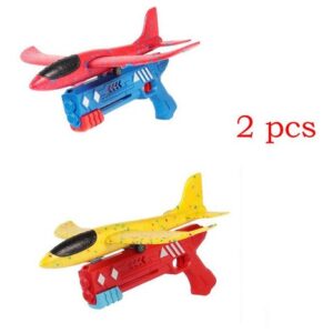 Avião Com Lançador Catapulta Brinquedo Infantil
