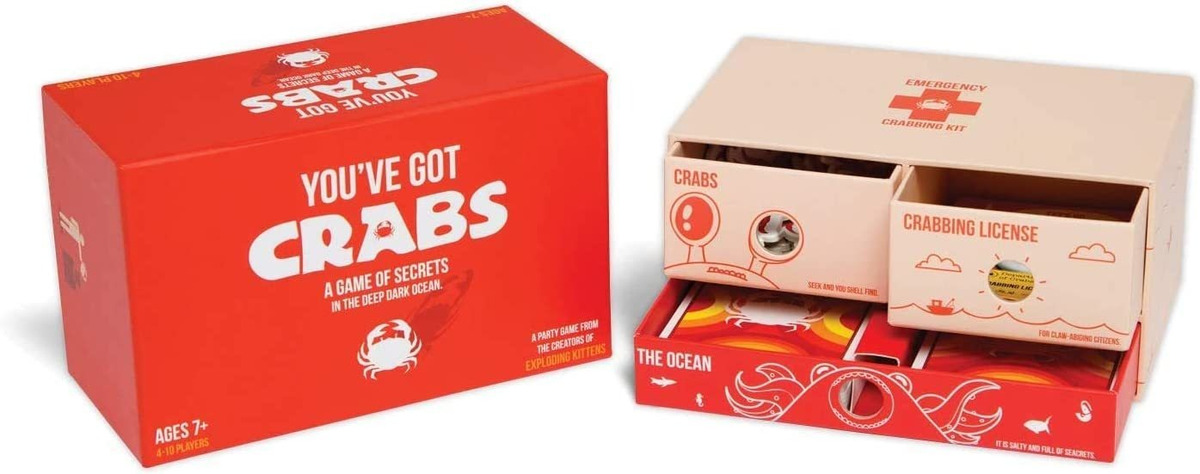 Jogo De Cartas Youve Got Crabs By Exploding Kittens