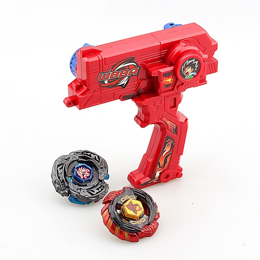 4d Bayblade W/lançador Metal Fusion Masters Luta W/dual L - Imagem 7
