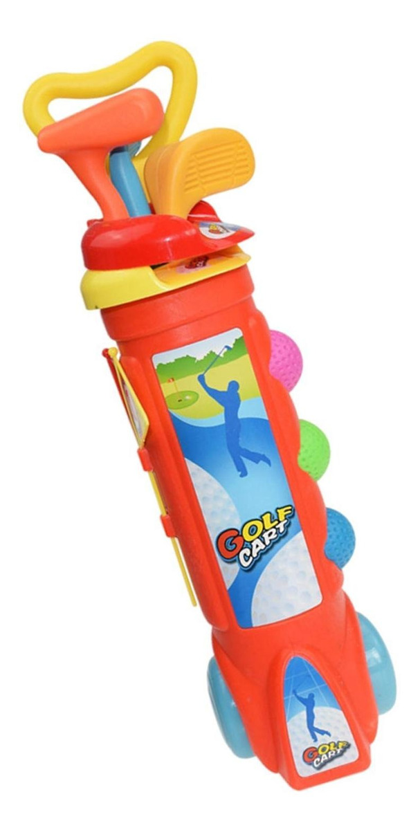 Conjunto De Tacos De Golfe Infantil Brinquedo Educativo - Imagem 15