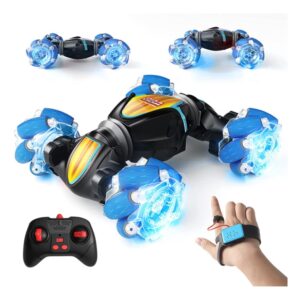 Sensor De Gesto Rc Stunt Car Para Crianças 2.4ghz 4wd Com Lu