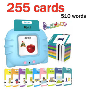 Cartões Flash Sight Words Talking, Brinquedos Sensoriais Par