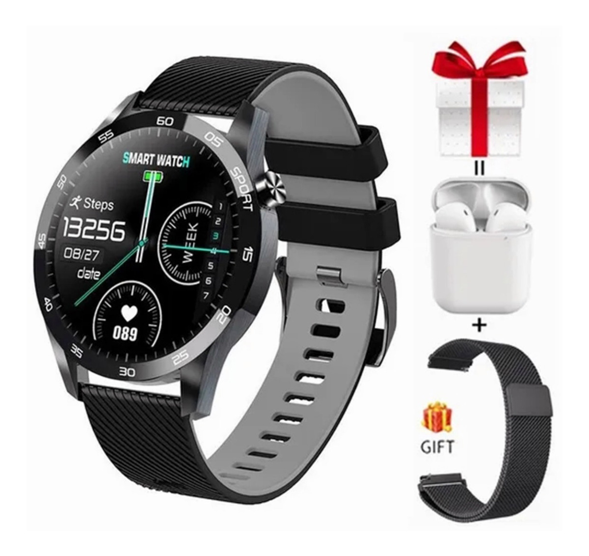 Smartwatch Masculino E Feminino F22l Para Xiaomi Hu - Imagem 19