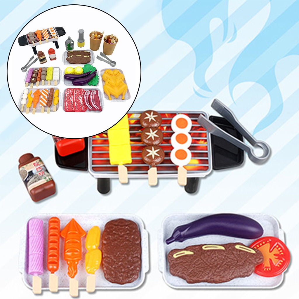 Conjunto De Cozinha De Brincadeira De Fingir, Brinquedos Chu - Imagem 3