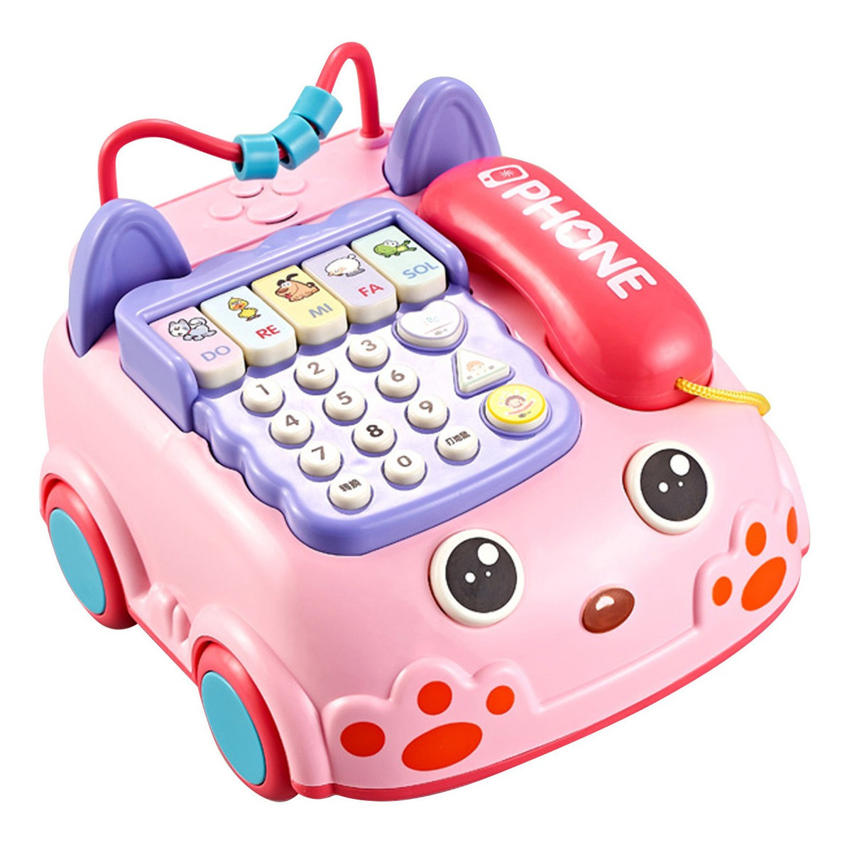 X, Brinquedo Musical Para Educação Infantil, Telefone De Sim - Imagem 2