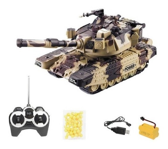 Modelo De Carro De Brinquedo Interativo De Tanque De Batalha - Imagem 13