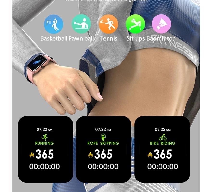 2022novo Reló Inteligente Bluetooth Sensível Toque Esportivo - Imagem 4