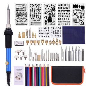 Lazhu Kit De Ferramentas De Queima De Madeira Caneta 79pcs