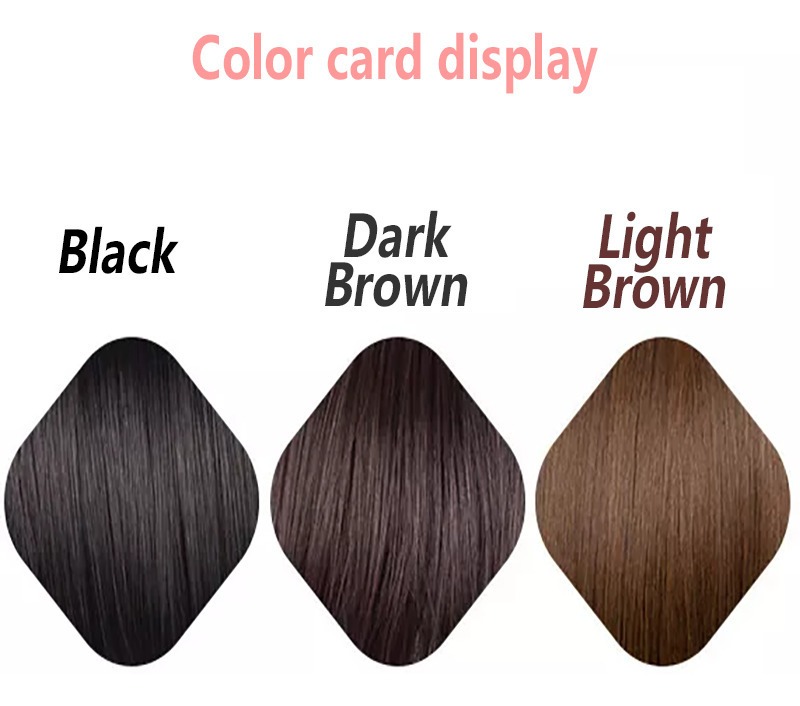 Aplique Cabelo Humano Topper Frontal Cast Escuro Franja Wig - Imagem 5