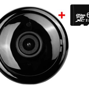 Mini Câmera Espiã Com Infravermelho Wifi Visão Noturna+cartã