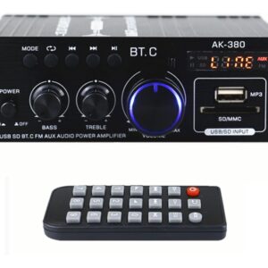 Ak380 40w+40w Mini Amplificador De Potência De Áudio Som Por