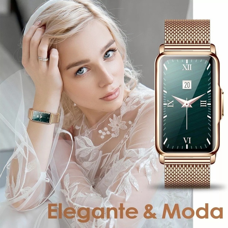 Relógio Smartwatch Smart Band Bluetooth Inteligente Feminino - Imagem 4