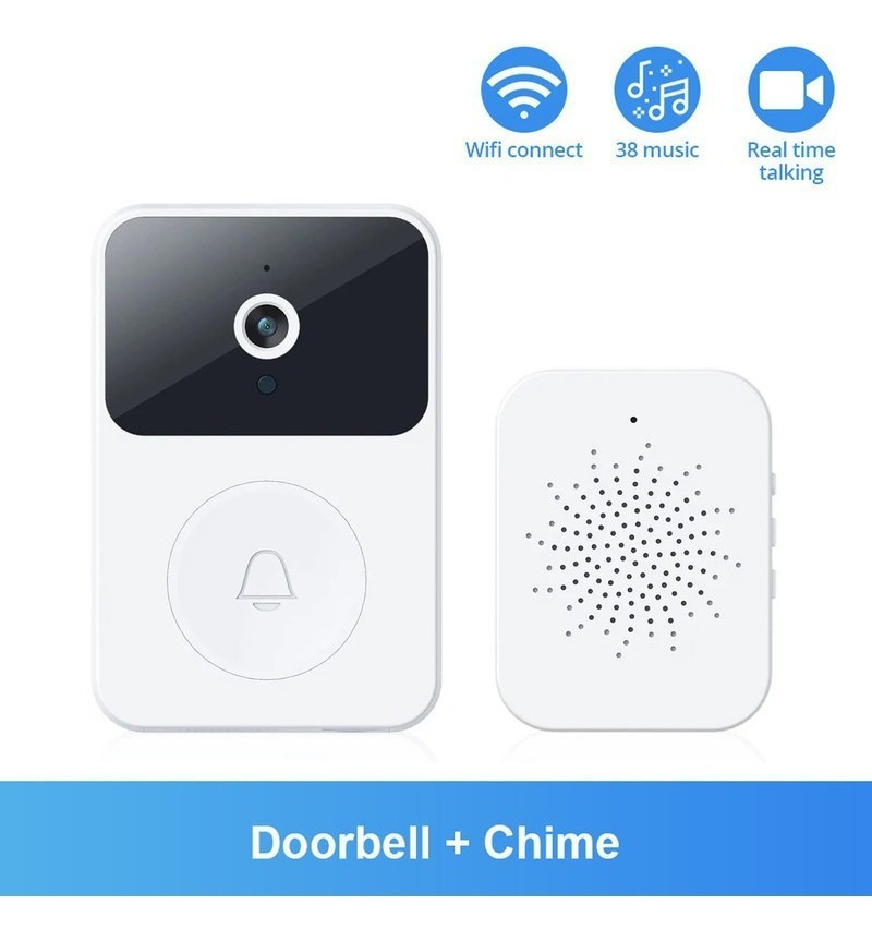 Campanha De Vídeo Sem Fio Inteligente Com Interface De Áudio