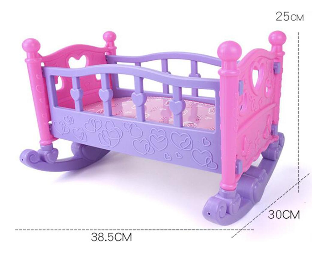 Boneca De Balanço Cama Brinquedo Infantil Transporte - Imagem 6