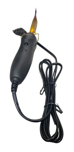 Pente Quente Elétrico Alisador Cabelo Crespo Chapinha Antiga - Imagem 3