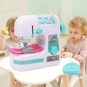 Máquina De Costura Elétrica Infantil Portátil Para Crianças