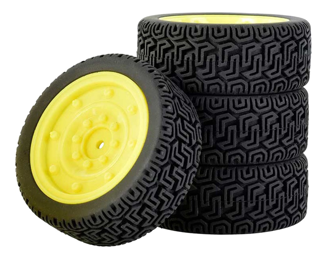4 Cubos De Pneus De Borracha Para Wltoys 144001 1/10 Rc Carr - Imagem 12