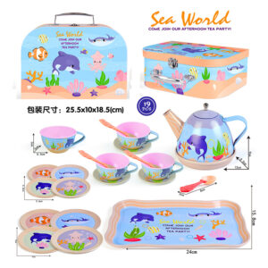 Kit Cozinha Infantil Jogo De Chá Brinquedo M5017